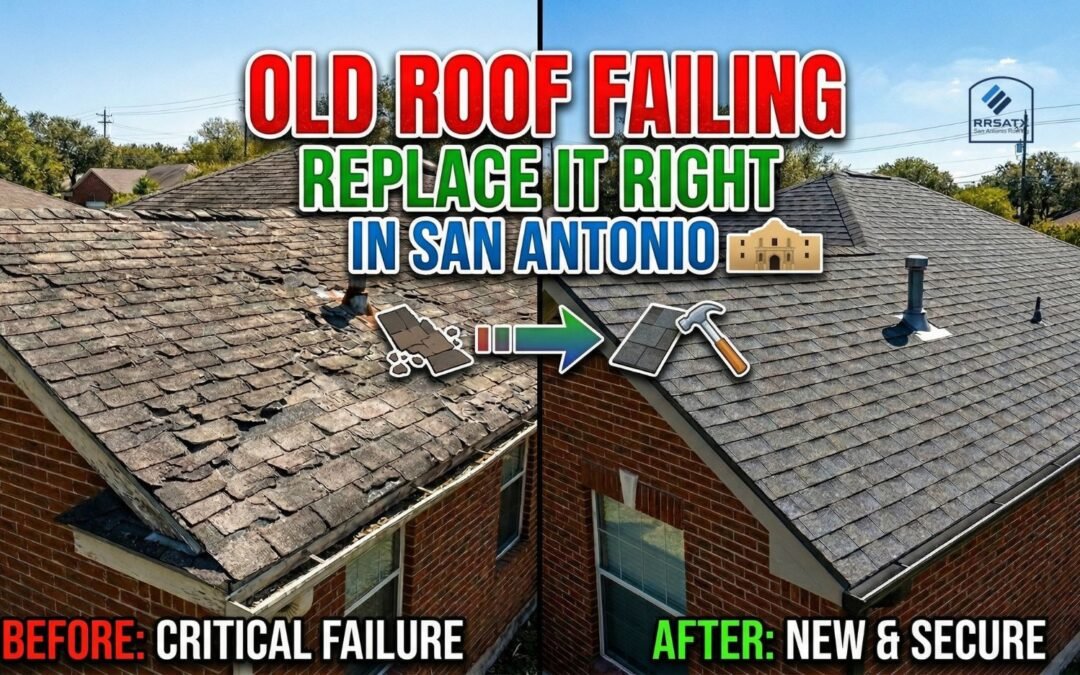 Old Roof Failing Replace It Right In San Antonio