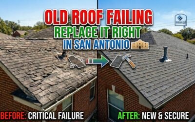 Old Roof Failing Replace It Right In San Antonio