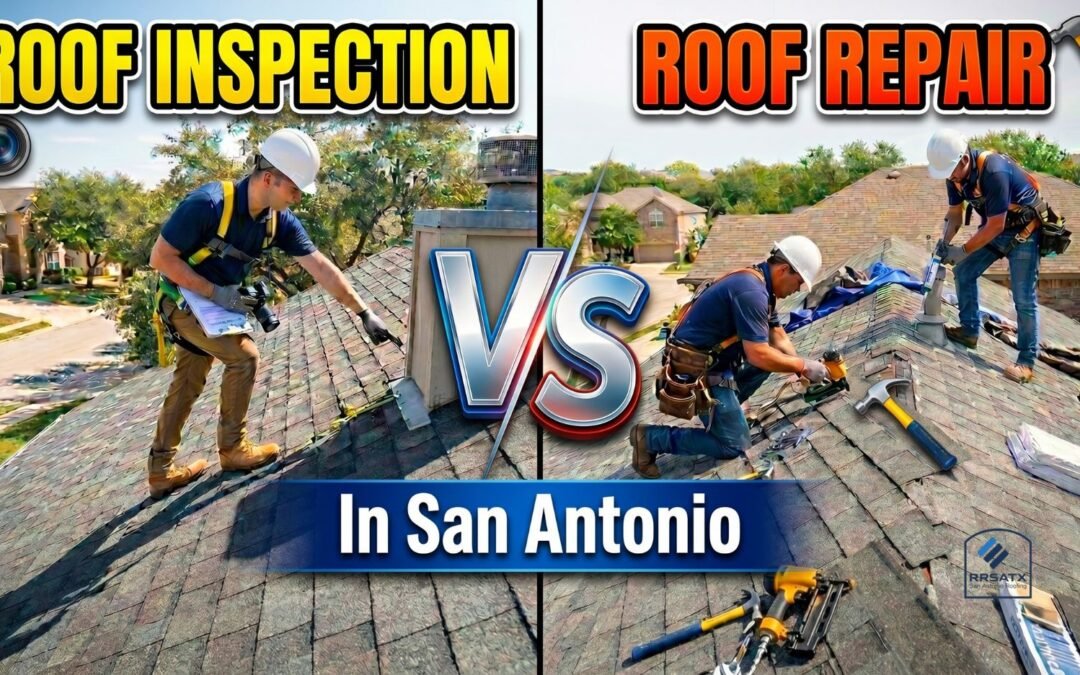 Roof Inspection VS Roof Repair In San Antonio: Which One Do You Need?