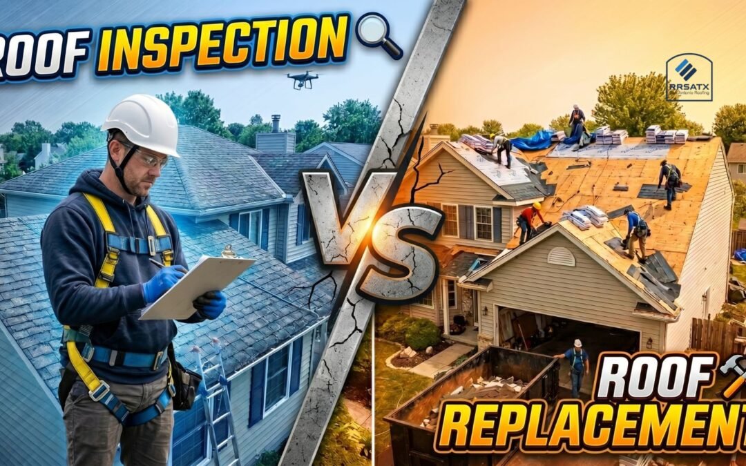 Roof Inspection VS Roof Replacement In San Antonio