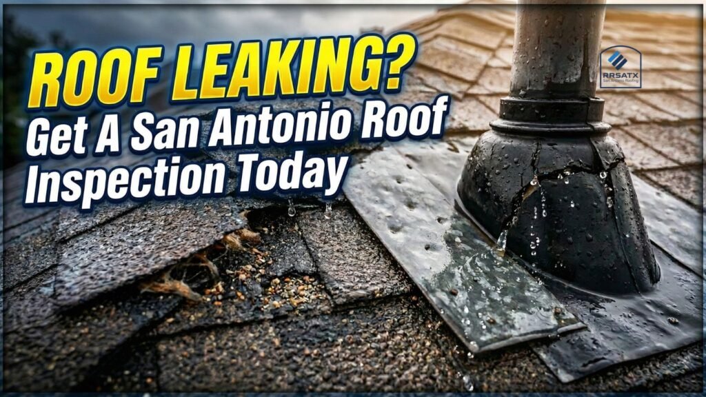 Roof Leaking? Get a San Antonio Roof Inspection Today