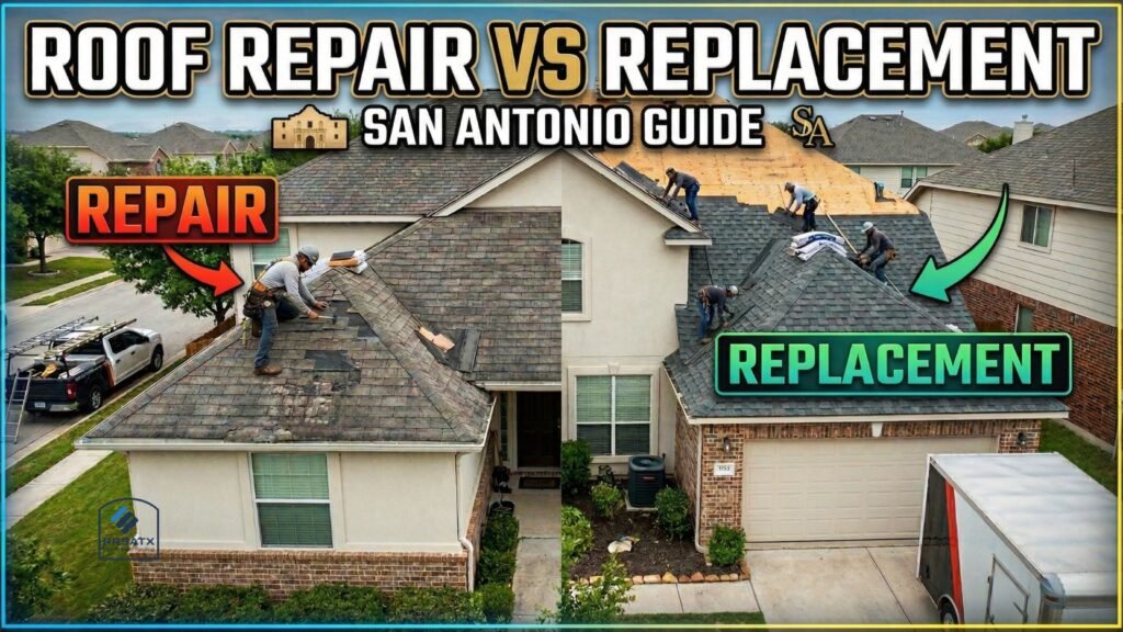 Roof Repair vs Replacement San Antonio Guide