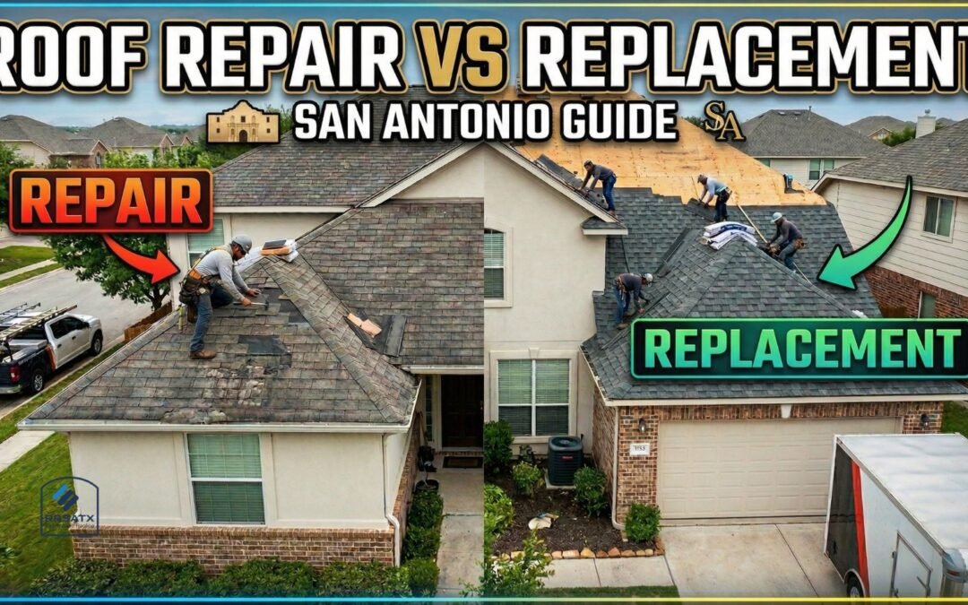 Roof Repair VS Replacement: San Antonio Guide