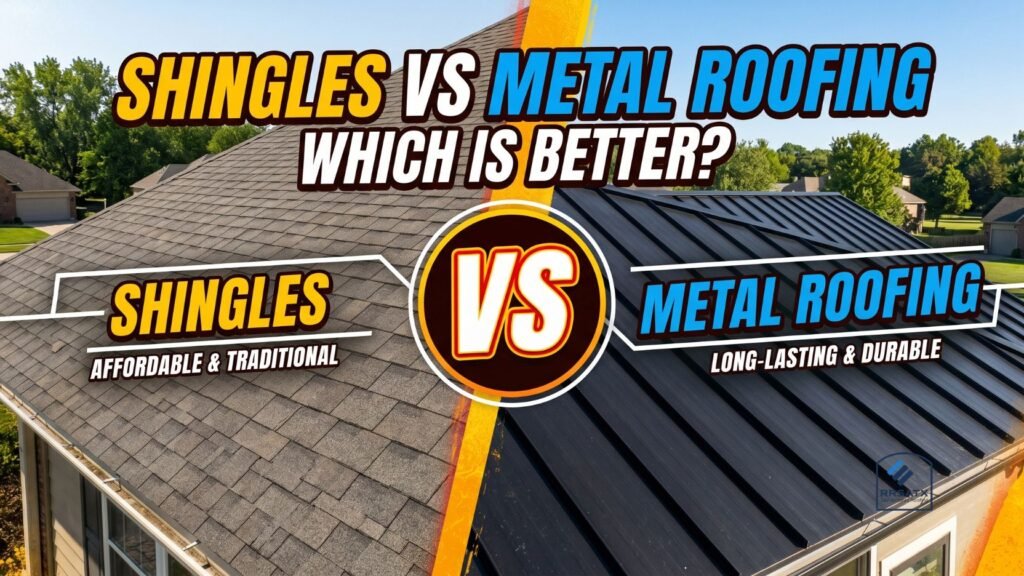 Shingles vs Metal Roofing Which Is Better