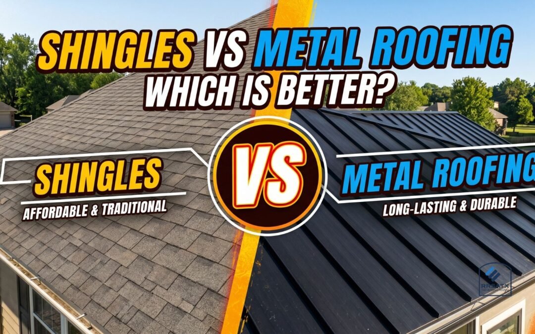 Shingles VS Metal Roofing Which Is Better?