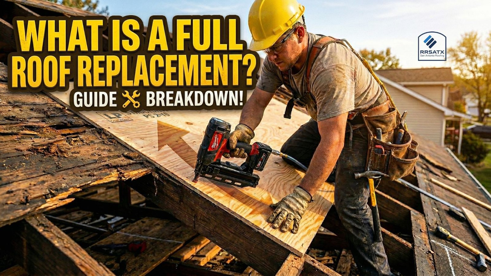 What Is a Full Roof Replacement