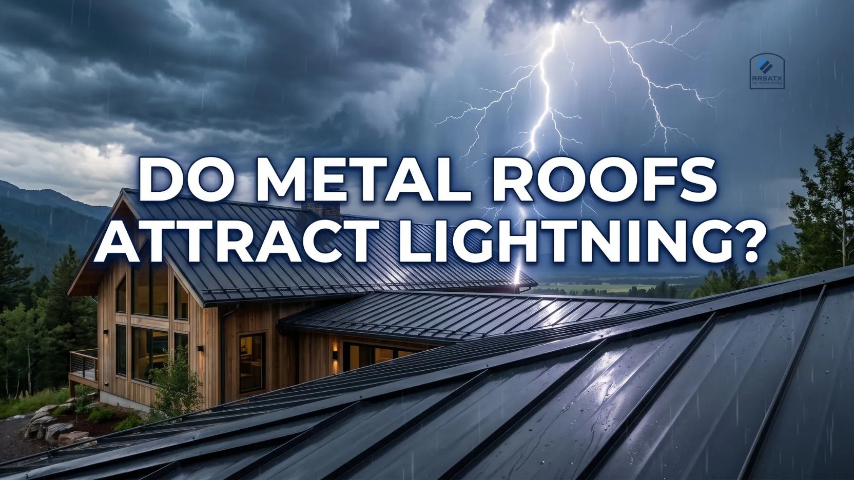 Do Metal Roofs Attract Lightning