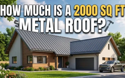 How Much Is A 2000 SQ FT Metal Roof?