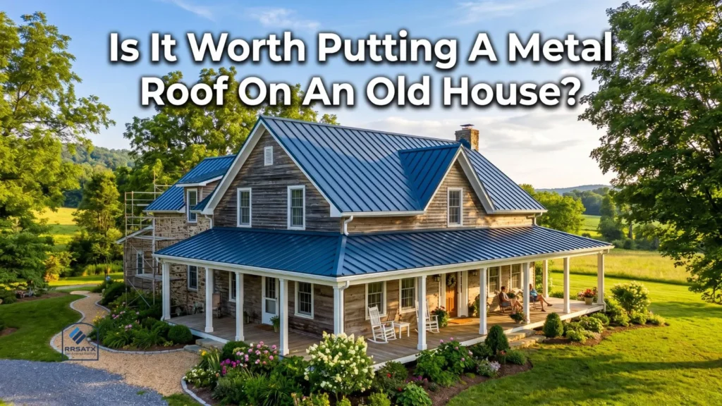 Is It Worth Putting A Metal Roof On An Old House