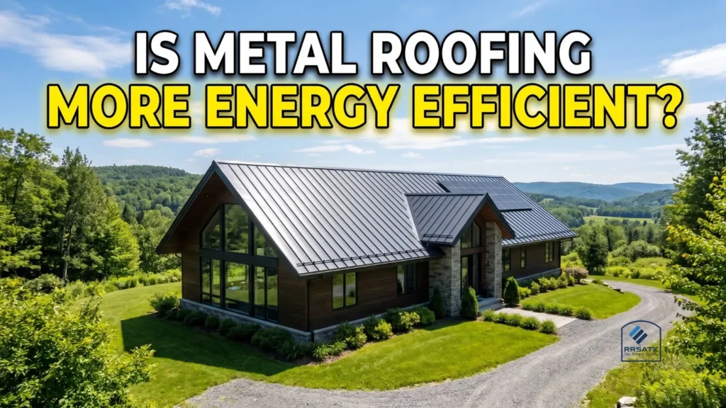 Is Metal Roofing More Energy Efficient