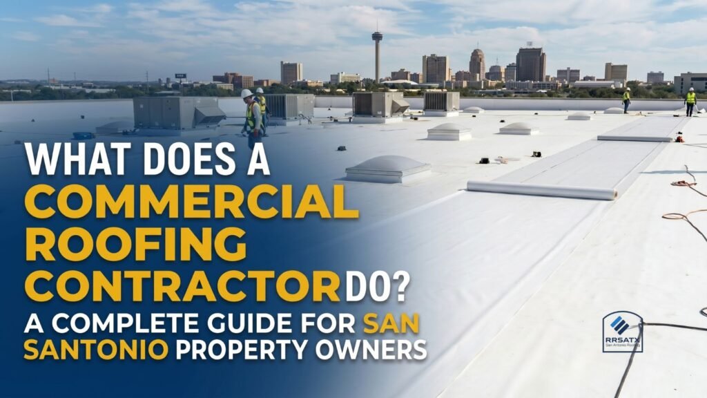 What Does a Commercial Roofing Contractor Do