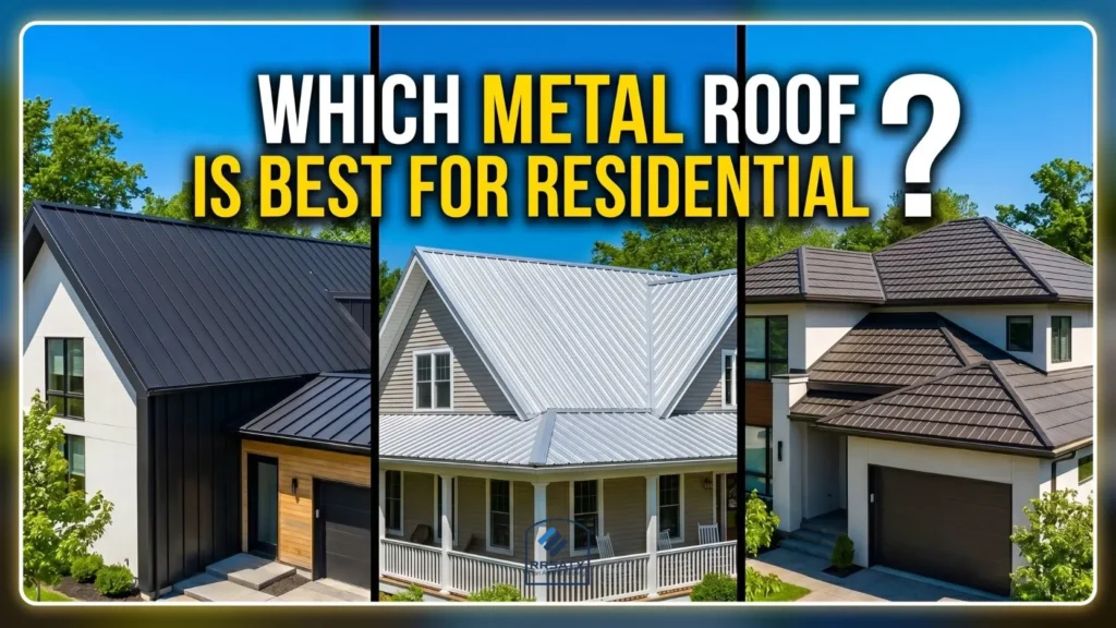 Which Metal Roof Is Best For Residential