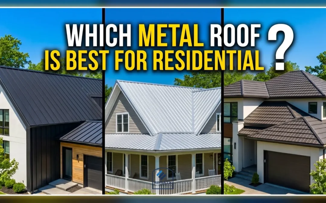 Which Metal Roof Is Best For Residential?