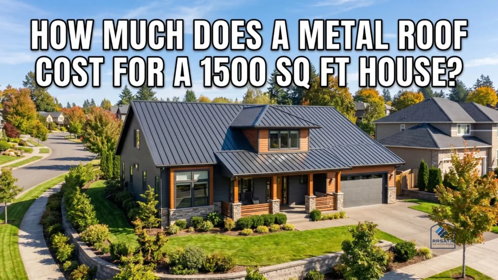metal roof cost 1500 sq ft