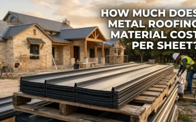 How Much Does Metal Roofing Material Cost Per Sheet?