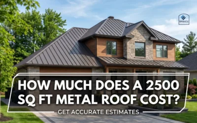 How Much Does A 2500 SQ FT Metal Roof Cost?