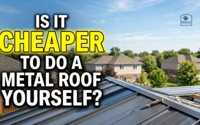 Is It Cheaper To Do A Metal Roof Yourself?