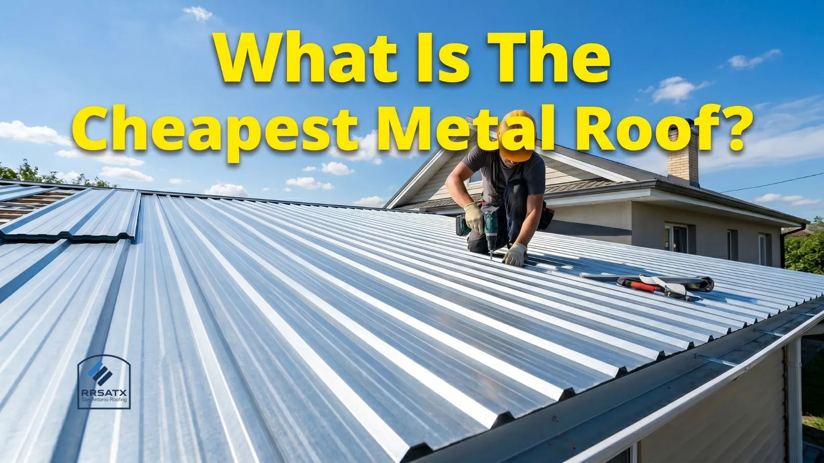 What is the cheapest metal roof