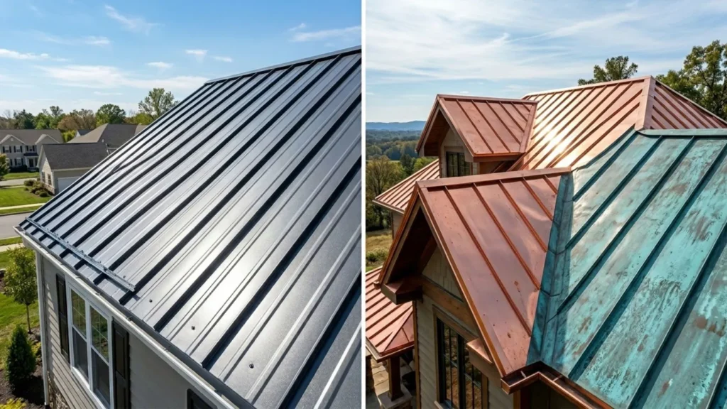 What is the most durable metal roofing material