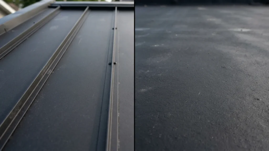Is a metal roof better than a rubber roof