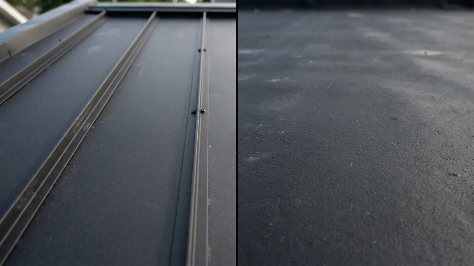 Is a metal roof better than a rubber roof