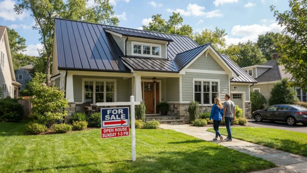 Is it harder to sell a house with a metal roof