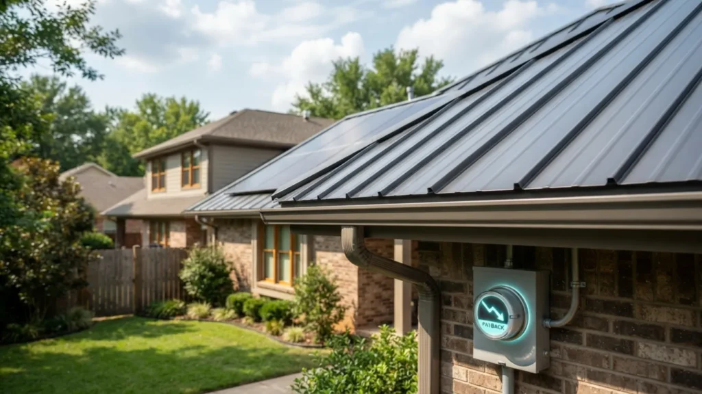 What is the payback period for a metal roof