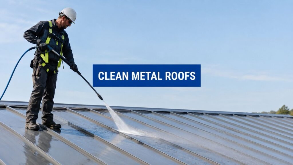 how-to-clean-metal-roofs-roof-cleaning